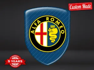 Alfa Romeo Pegatinas Automotrices Resistentes Limitadas Con Estilo
